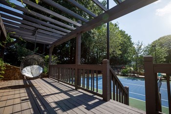 Tennis Court at The Avenues of North Decatur in Decatur, GA. Tennis Court at The Avenues of North Decatur in Decatur, GA.